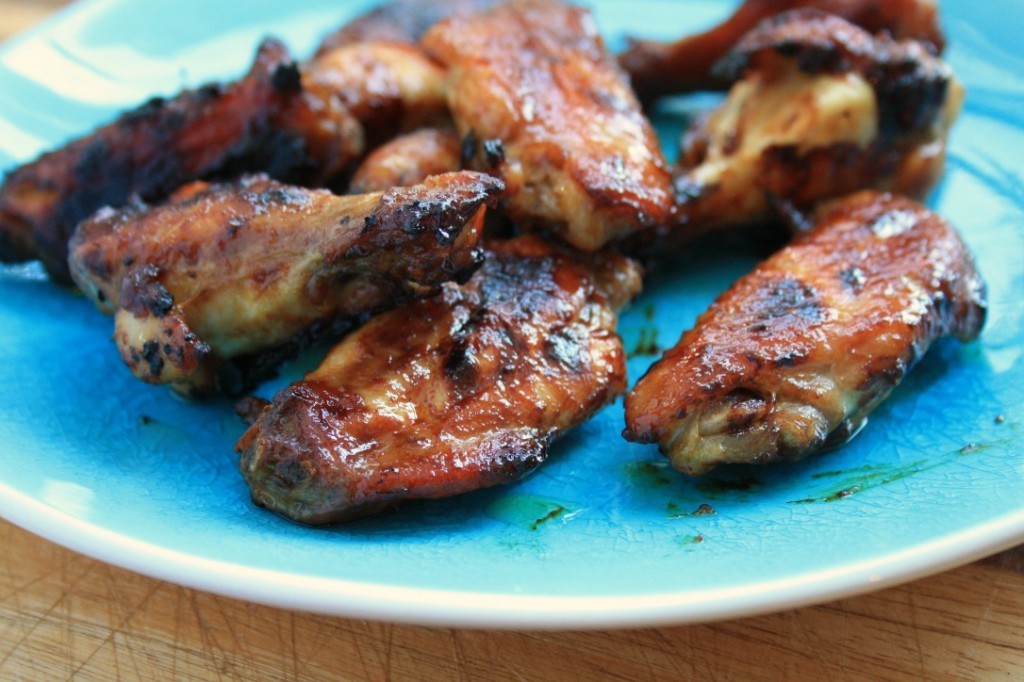 Asian Wings are fall-off-the-bone moist and pleasantly sticky